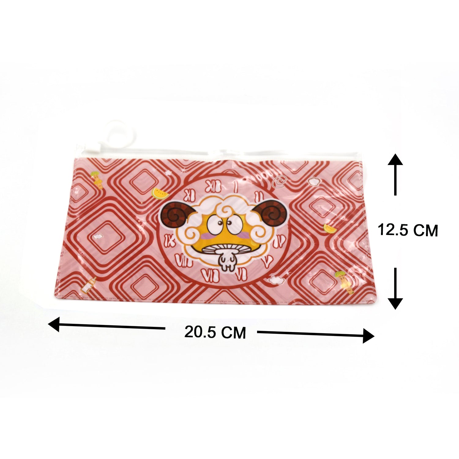 4845 20 Pc Red Printed Pouch For Carrying Stationary Stuffs And All By The Students. DeoDap 4845 20 Pc Red Printed Pouch For Carrying Stationary Stuffs And All By The Students. DeoDap